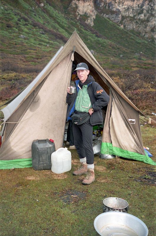 06 Jerome Ryan Drinking Tea At Pethang camp